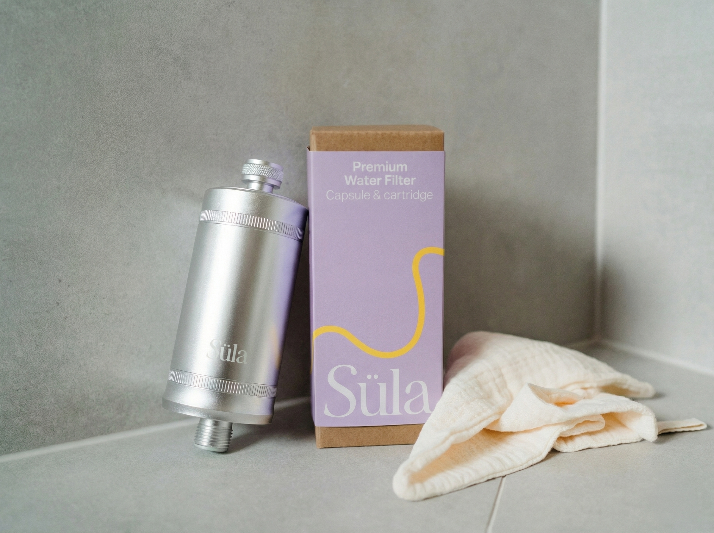 PRE ORDER Süla Premium Wellness Shower Filter NEW LOOK DUE MID JULY